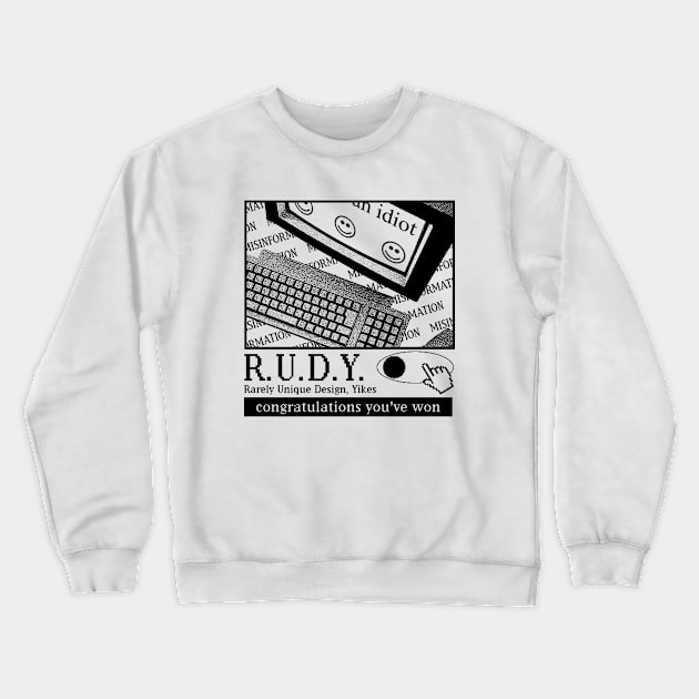 Internet Crewneck Sweatshirt by R.U.D.Y.